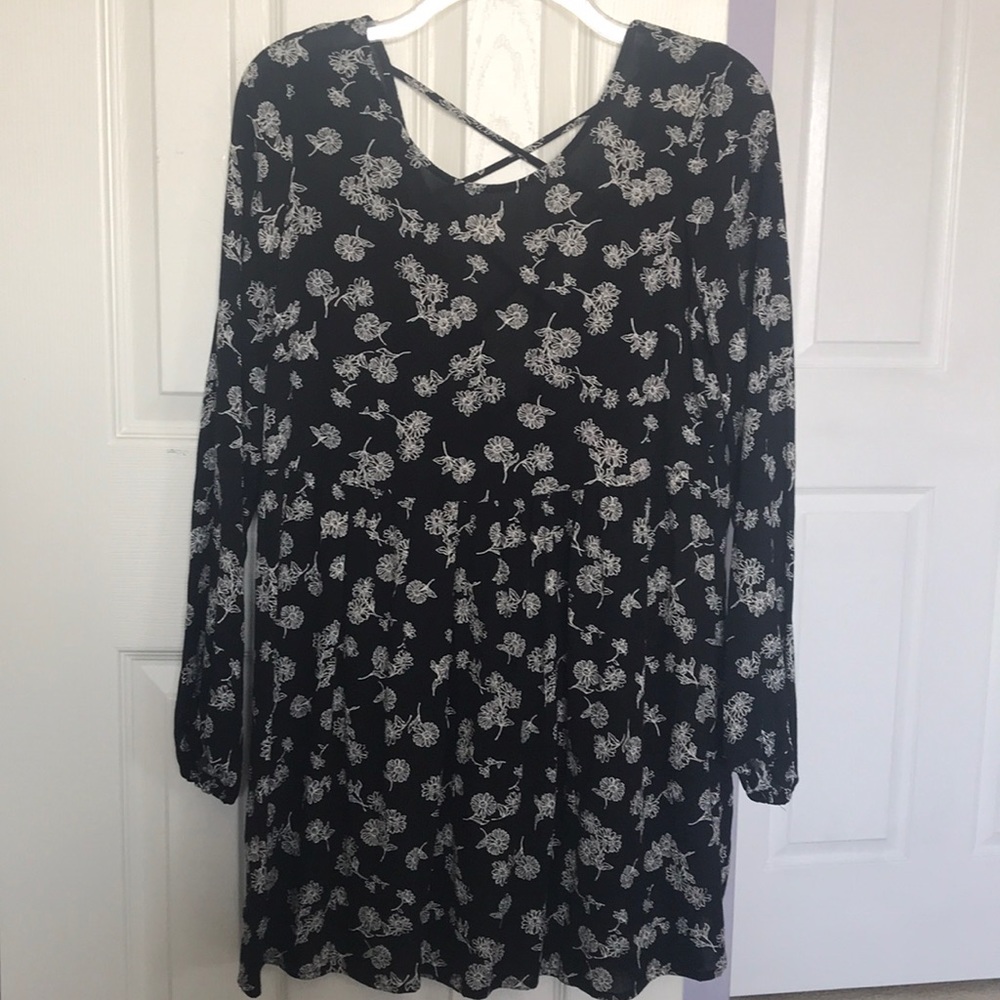 Floral Baby Doll Style Dress